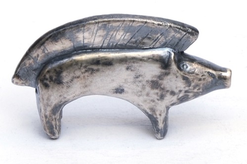 Wild Pig 1 (Solid Silver) by Billy Childish