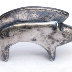 Wild Pig 1 (Solid Silver) by Billy Childish