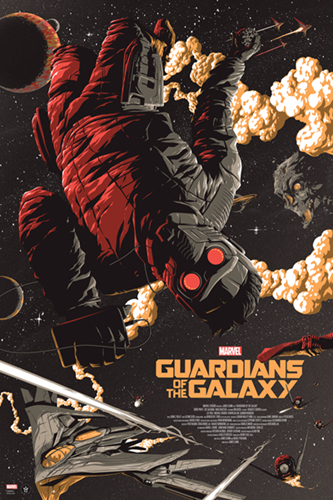 Guardians Of The Galaxy (Variant) by Florey