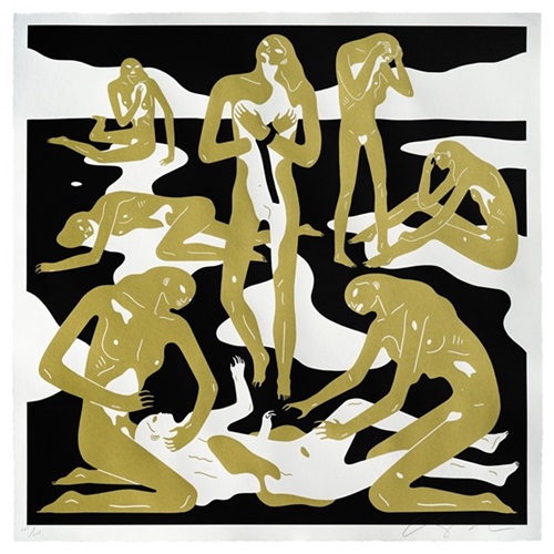 Virgins (Gold) by Cleon Peterson