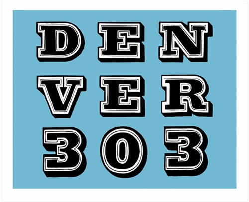 Denver 303  by Ben Eine