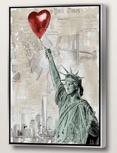 Heart & Soul (Canvas (XL)) by Mr Brainwash