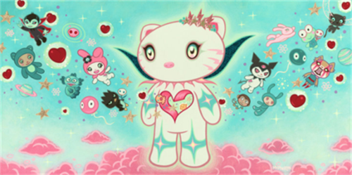 Supernova Hello Kitty  by Tara McPherson