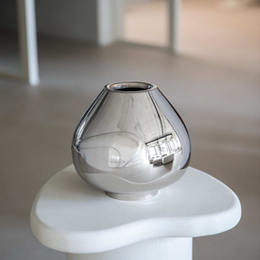 Coloured Vase (Silver (Timed Edition)) by Ai Weiwei