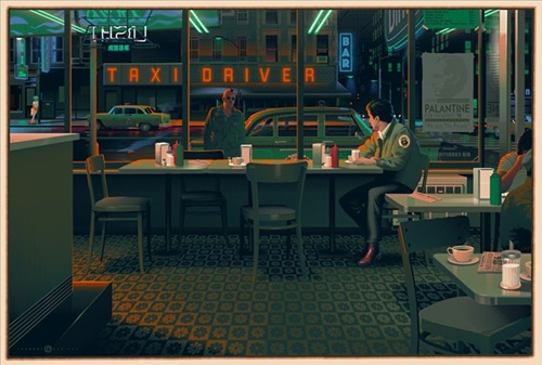 Taxi Driver (Variant) by Laurent Durieux