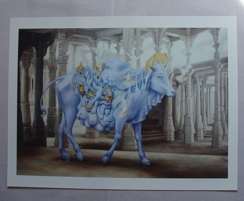 Govinda And The Heiffer Nymph (Paper) by Heidi Taillefer