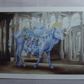 Govinda And The Heiffer Nymph (Paper) by Heidi Taillefer