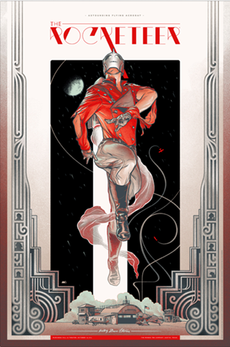 The Rocketeer (Variant) by Martin Ansin