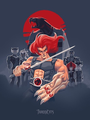 ThunderCats (Gray) by George Caltsoudas