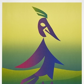 Woodpecker (Green) by Carlos Amorales