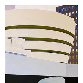 Guggenheim (16 x 24 Inch) by Jessica Brilli