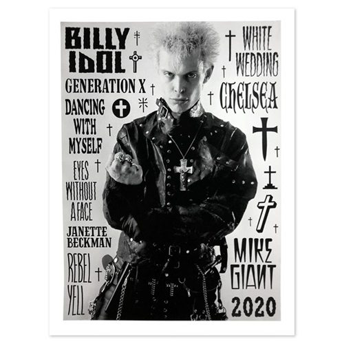 Billy Idol  by Mike Giant | Janette Beckman