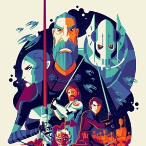 The Clone Wars by Tom Whalen