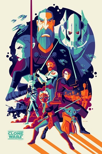 The Clone Wars  by Tom Whalen