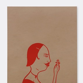 Endpages Exhibition Print by Margaret Kilgallen