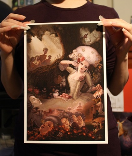 Sleeping Sickness (Mini Print) by Mia Araujo
