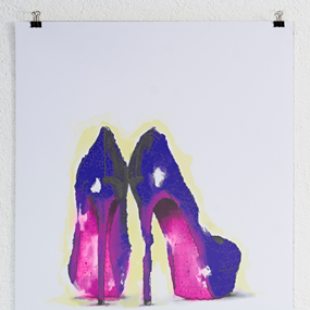 Closer To God In Heels (Purple) by Tilt