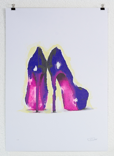 Closer To God In Heels (Purple) by Tilt