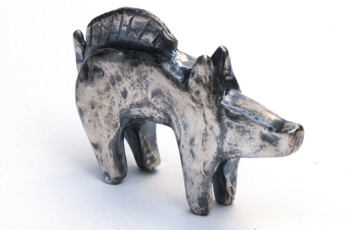 Wild Pig 3 (Solid Silver) by Billy Childish