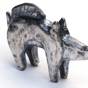 Wild Pig 3 (Solid Silver) by Billy Childish