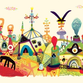 Factory Town (Hand-Embellished) by Souther Salazar