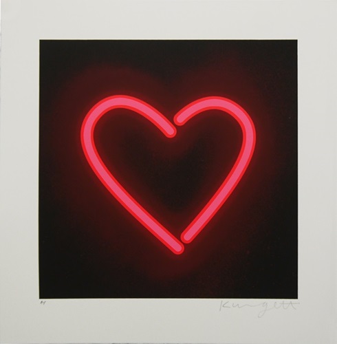 Neon Heart  by William Kingett