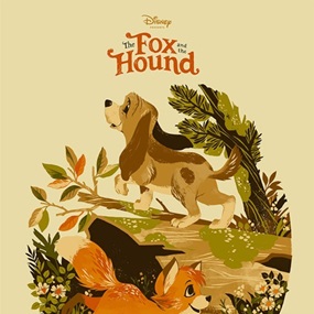 The Fox And The Hound by Teagan White
