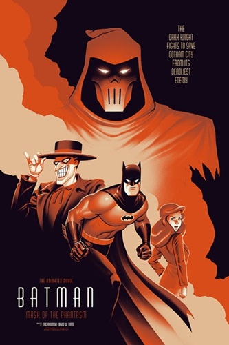 Batman: Mask Of The Phantasm (Variant) by Phantom City Creative