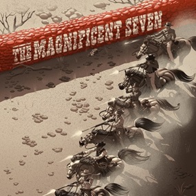 The Magnificent Seven (Red Brick Variant) by Jay Gordon