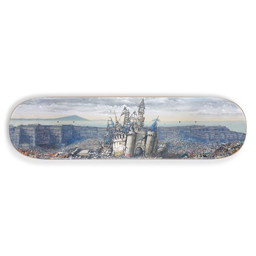 Abandoned Dismaland (Skate Deck) by Jeff Gillette