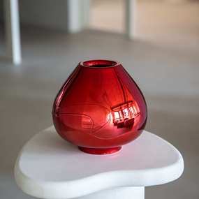 Coloured Vase (Red (Timed Edition)) by Ai Weiwei