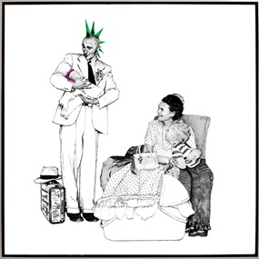 Forever Rad Dad (Canvas Print) by Mr Brainwash