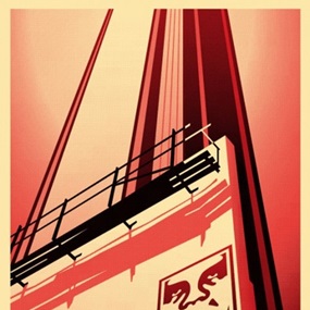 Sunset & Vine Billboard by Shepard Fairey