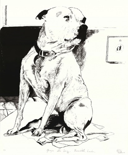 George The Dog Shoreditch London  by John Dolan