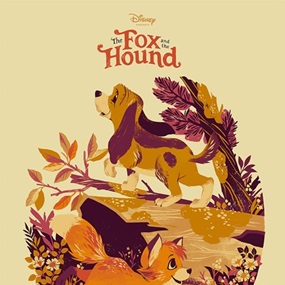 The Fox And The Hound (Variant) by Teagan White