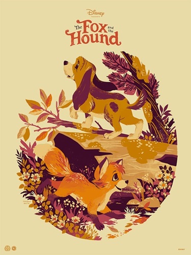 The Fox And The Hound (Variant) by Teagan White