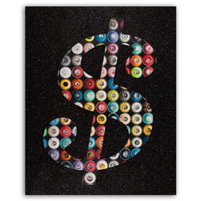 Dollar Cans (Black Diamond Dust (XL)) by Ben Allen