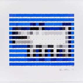 Haring Dog (Blue) by Nick Smith