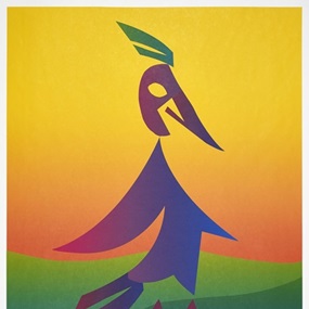 Woodpecker (Yellow) by Carlos Amorales