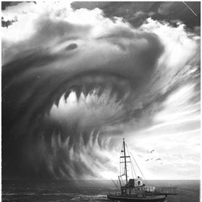 Jaws (Noir Variant) by Phase Runner