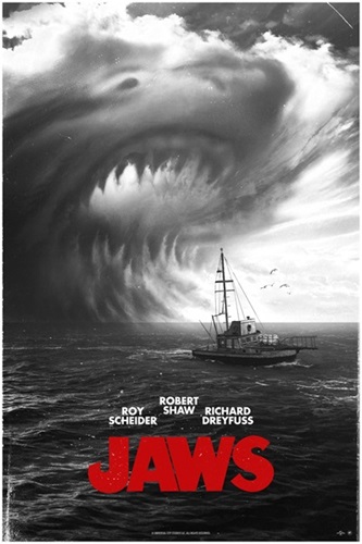 Jaws (Noir Variant) by Phase Runner