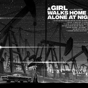 A Girl Walks Home Alone At Night by Nicolas Delort