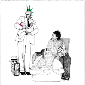 Forever Rad Dad by Mr Brainwash