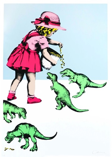 Tyrannosaurus-Pecks  by The Cameron Twins