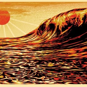 Dark Wave (Rising Sun) by Shepard Fairey
