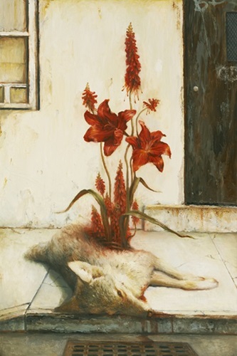 Red Soil  by Martin Wittfooth