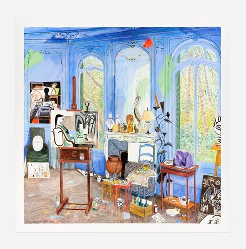 Picasso's Studio In Cannes by Damian Elwes Editioned artwork | Art 