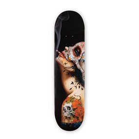 Viva La Muerte (Skate Deck Variant) by Brian Viveros