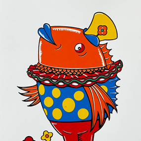 Clown Fish (Orange) by Jim Pollock