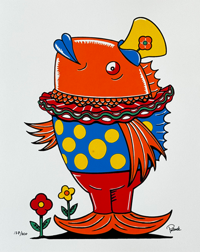 Clown Fish (Orange) by Jim Pollock